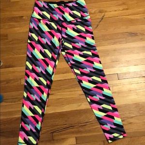 Multi color Yoga pants